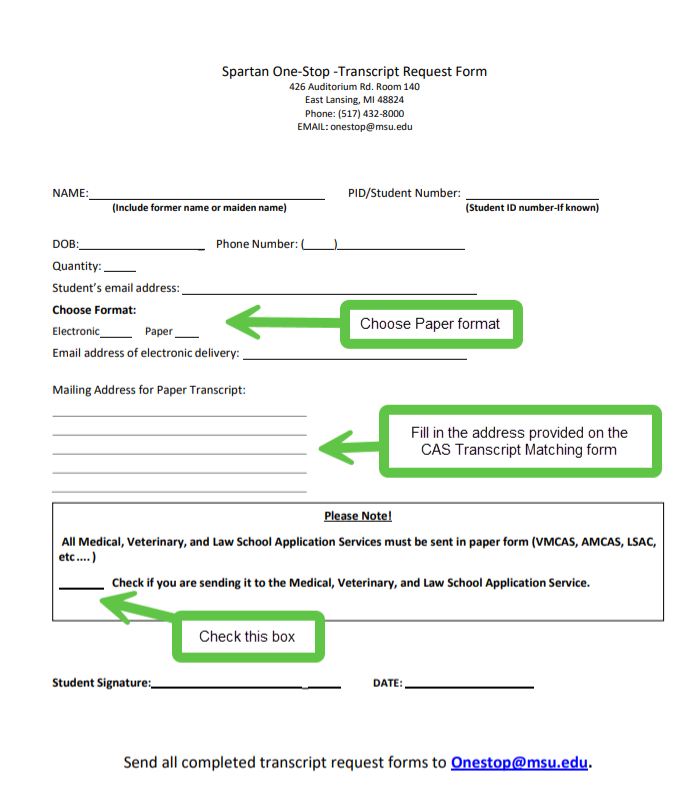 One Stop Form